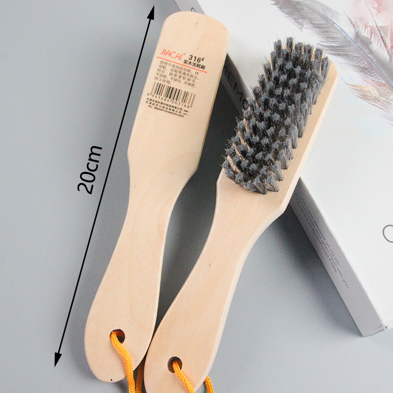 Jc316 Large Wooden Shoe Brush