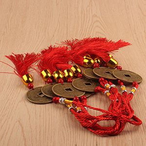 Big Copper Coin Chinese Knot - Image 2