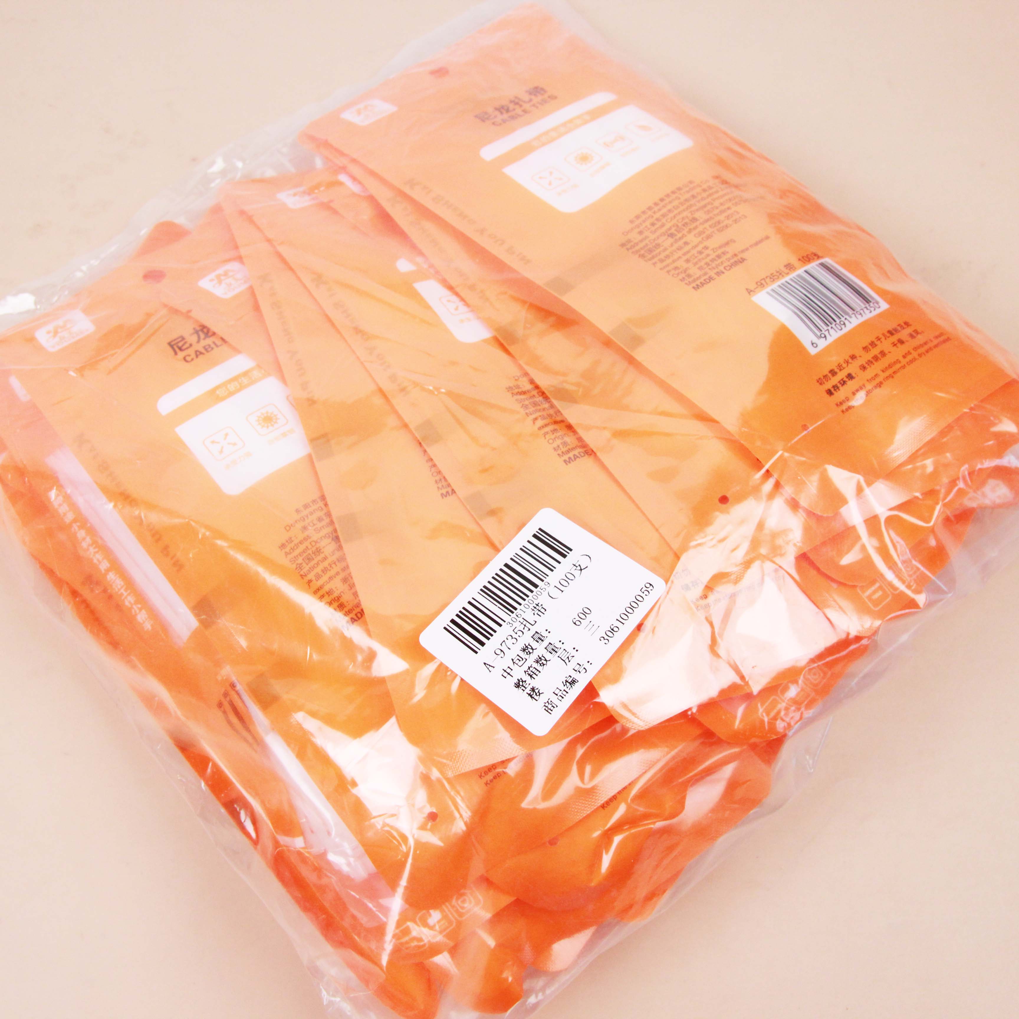 A- 9735 cable ties (100/16cm) - Image 2