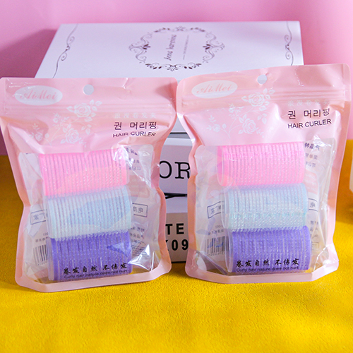 Three Sticky Curlers