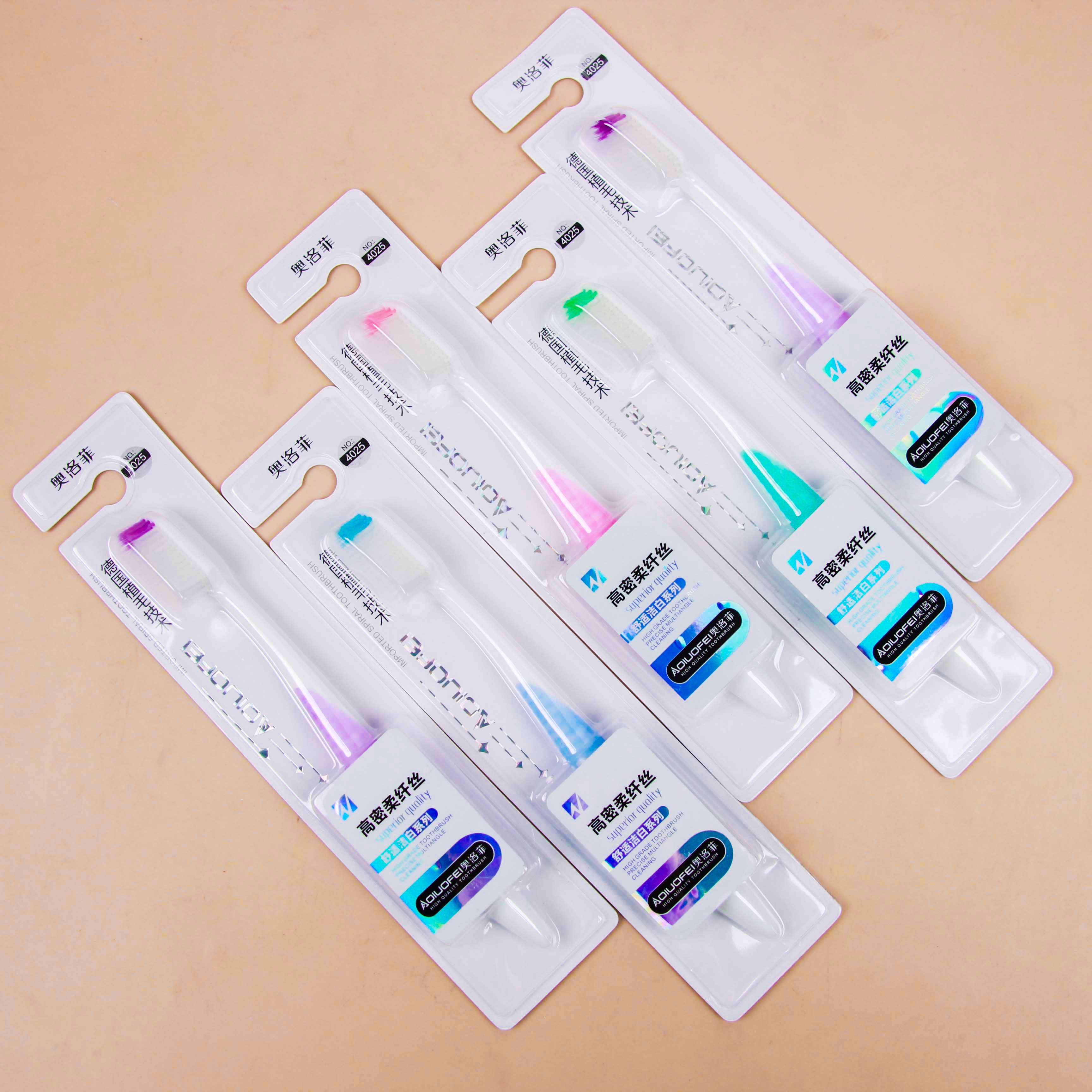 Sanxiao 4025 High Density Soft Filament Single Toothbrush