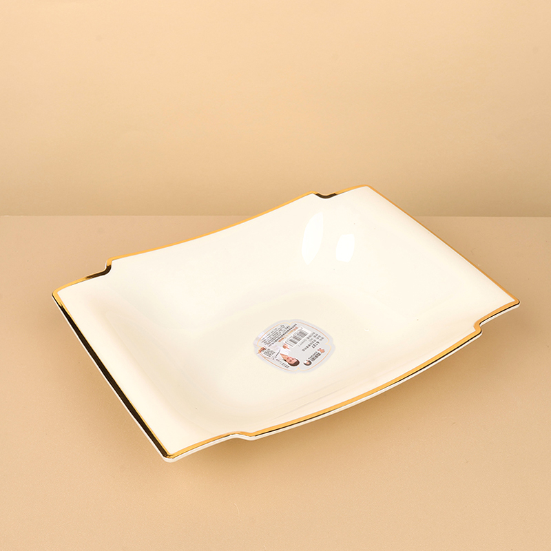 6127 bronzing rectangular fruit plate - Image 2