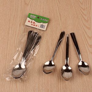 Bag-Packed Set of 3 Small Spoons (Clearance)