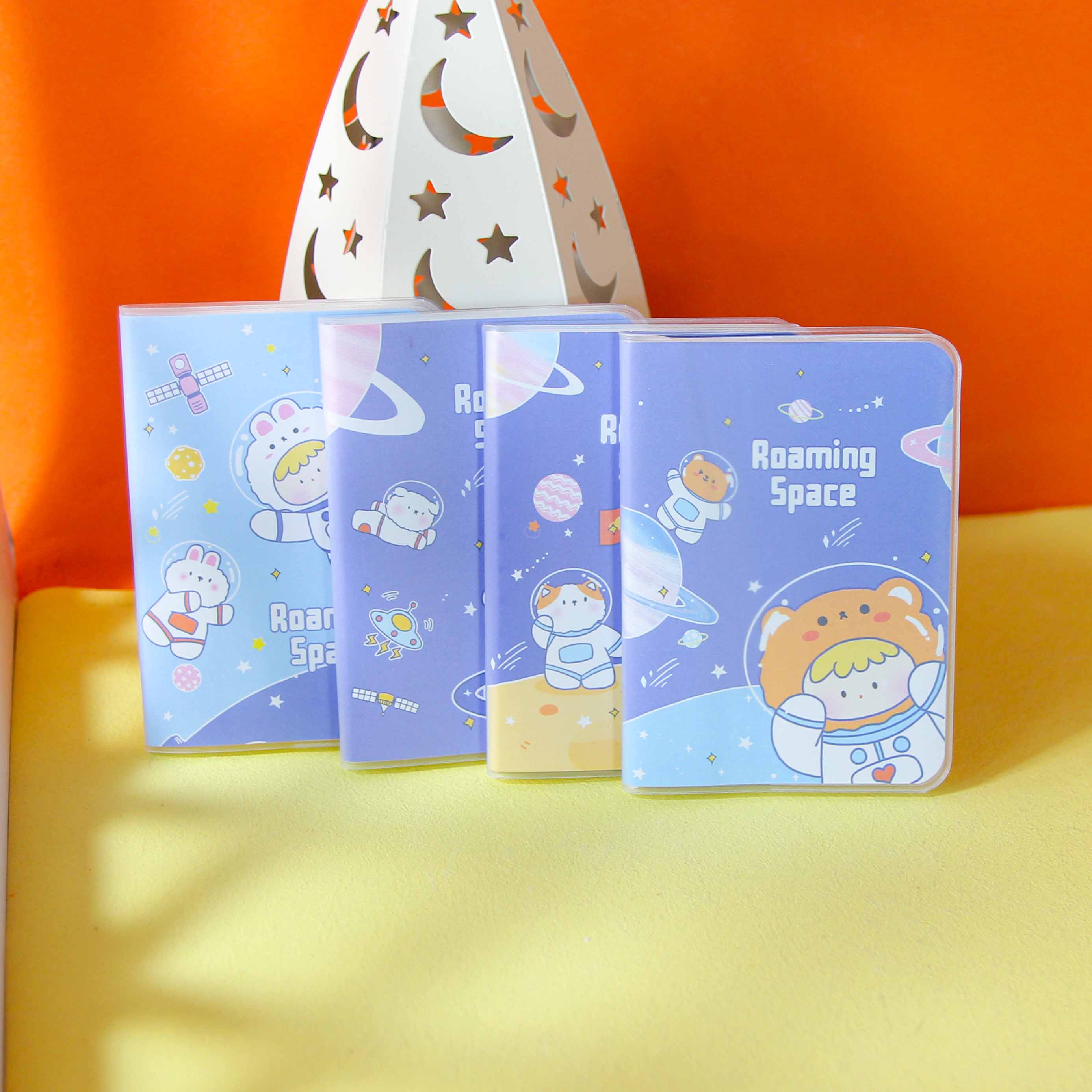 7064 Mini Notebook With Rubber Band (Random Style) - Image 2