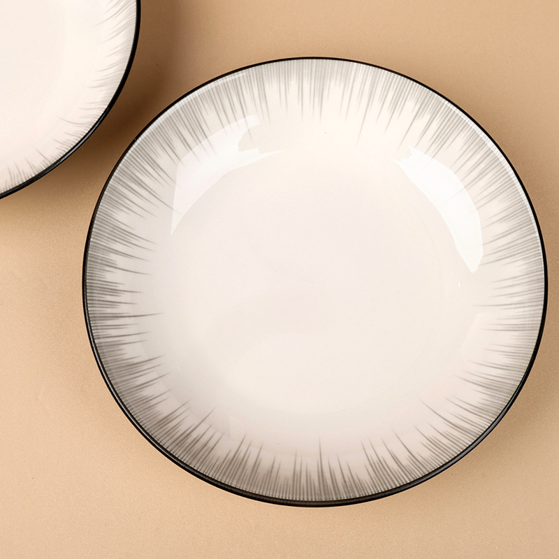 Yongfeng 7-inch fruit plate (time gray) - Image 3