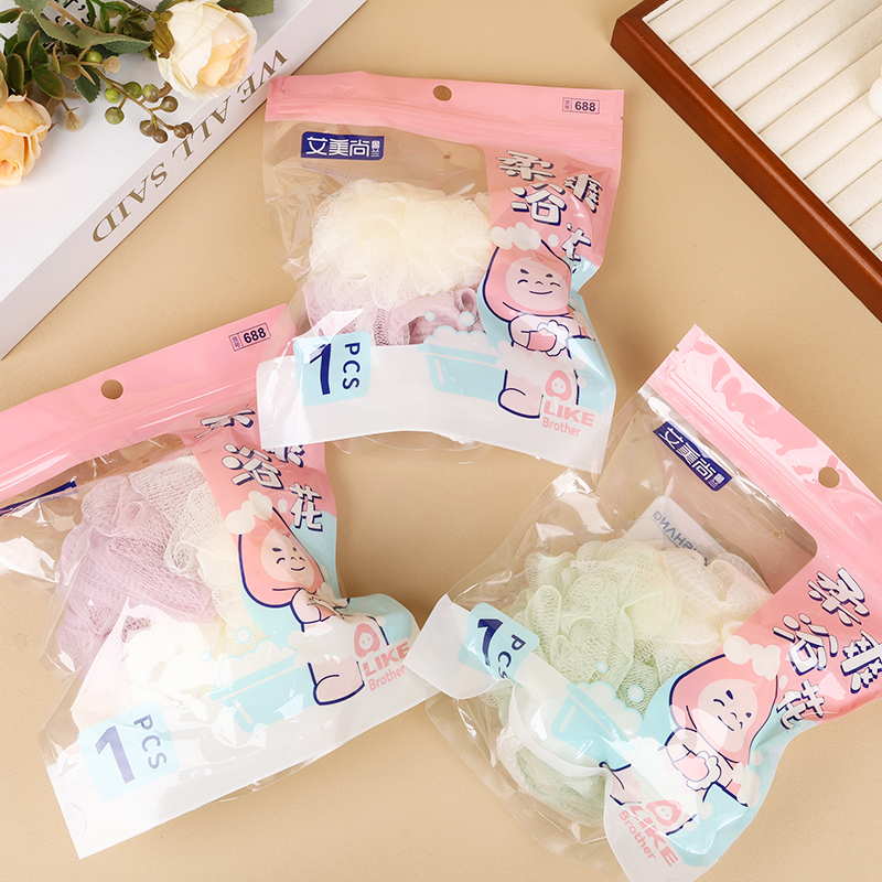 AMS-688 two-color bath flower