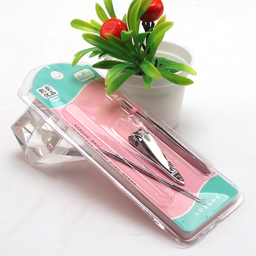 Eyebrow Tweezers Blackhead Needle Nail Clipper Set