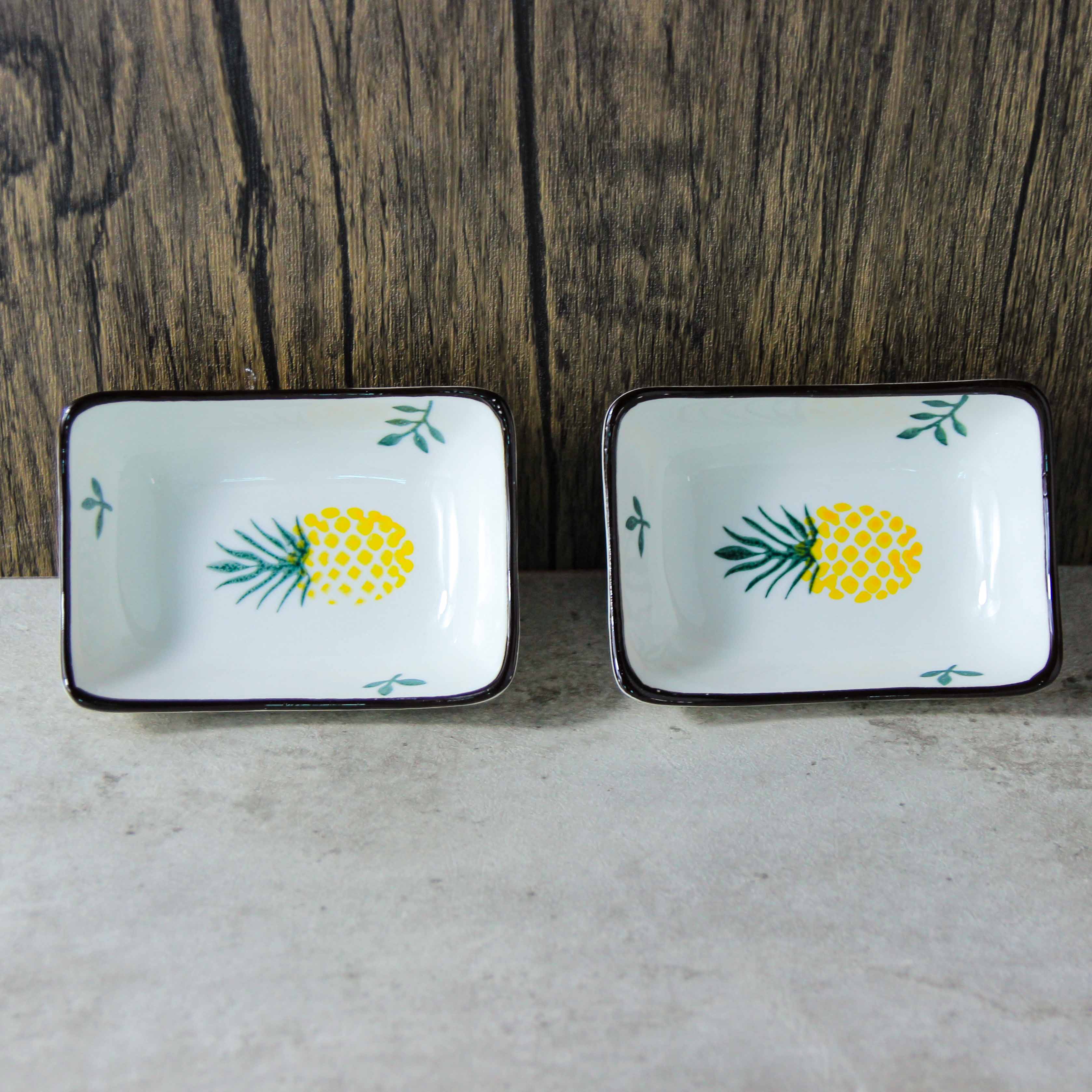 Hongjiada Rectangular Dish (1065 Pineapple) - 图片 3
