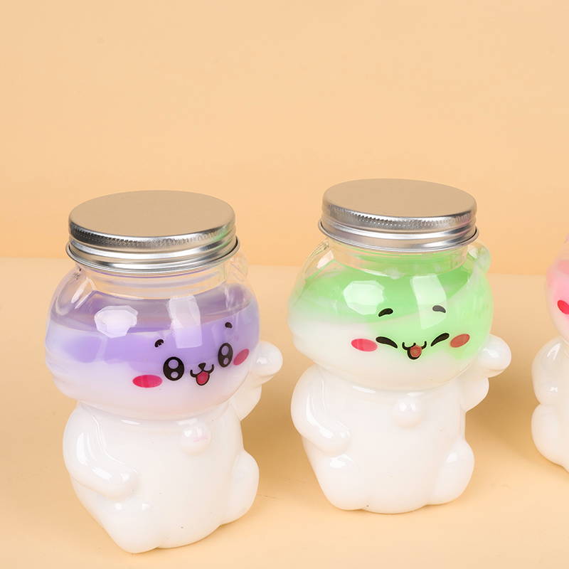 ginger black OP-021 cartoon cat foaming glue - Gambar 2