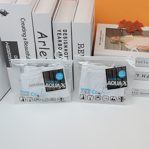 Zipper Sunscreen Ice Sleeve (White) - Ảnh 2