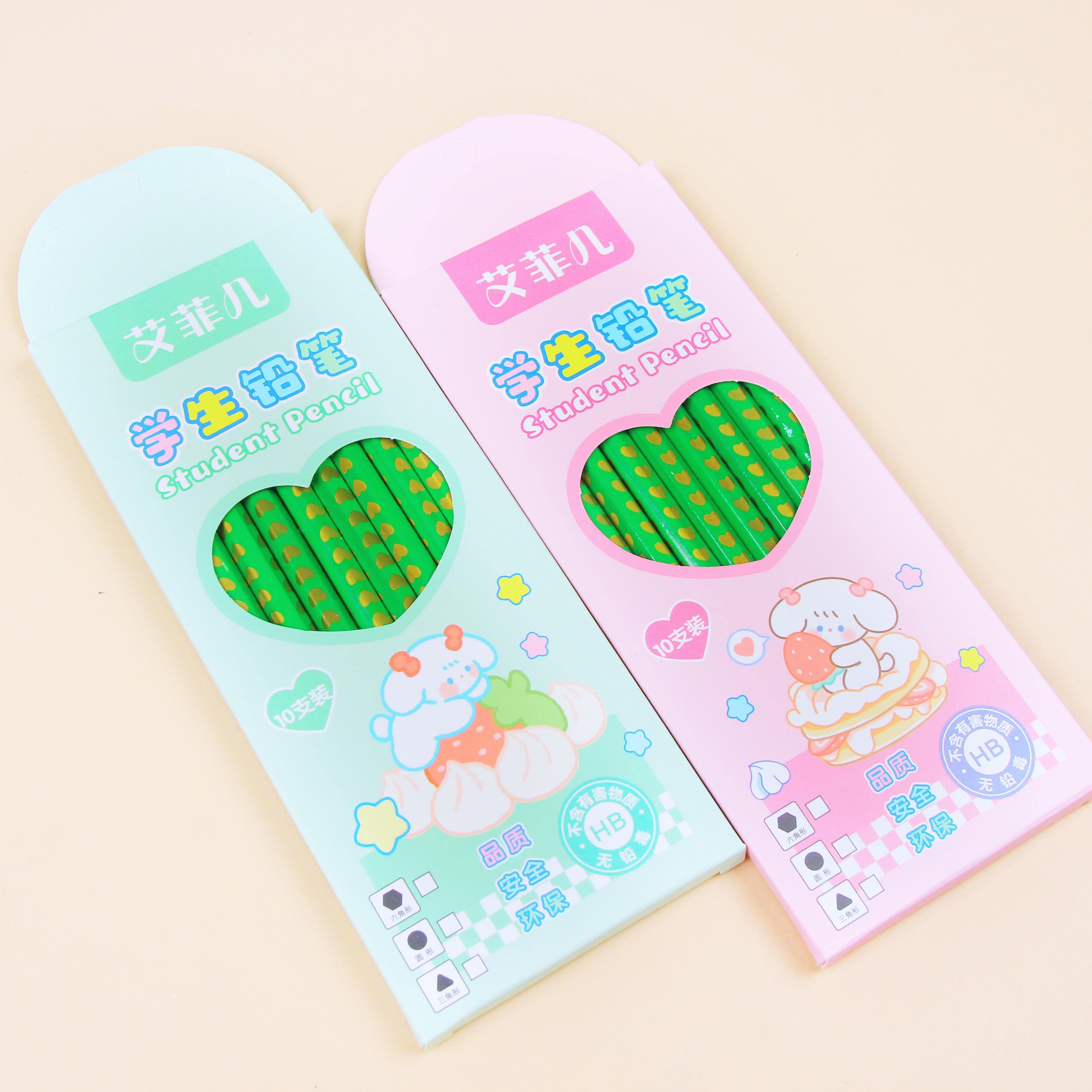 Ten Wooden Pencils 951