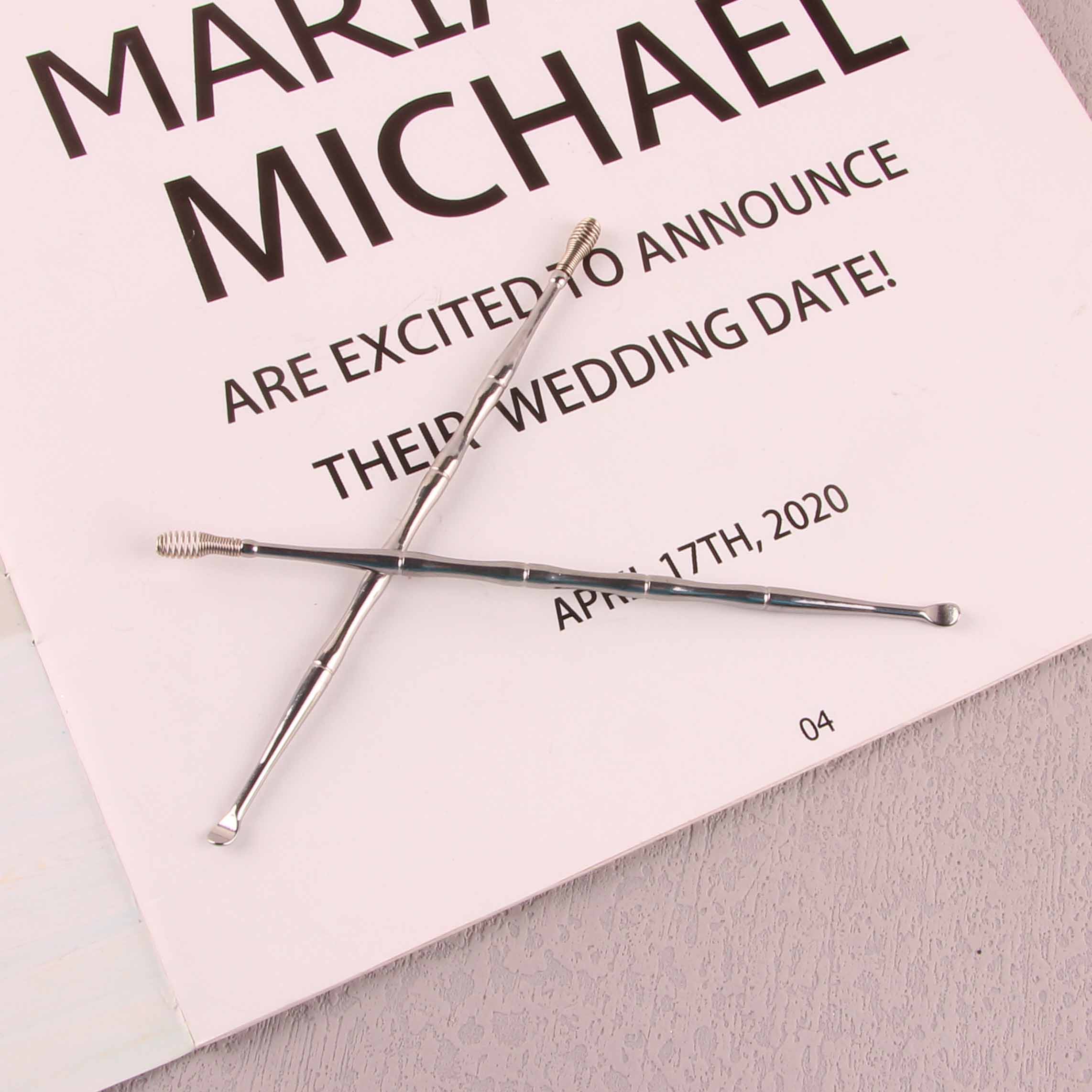 Extended Bamboo Joint Spring Ear Picks