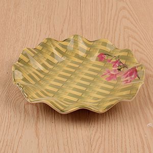 9665 Printed Faux Porcelain Bowl
