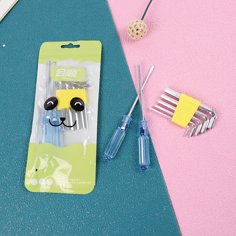 Heshun transparent screwdriver ten hexagon
