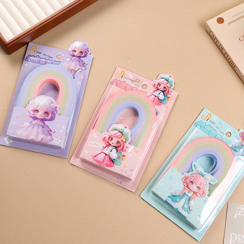 5022 five-color Morandi star bar