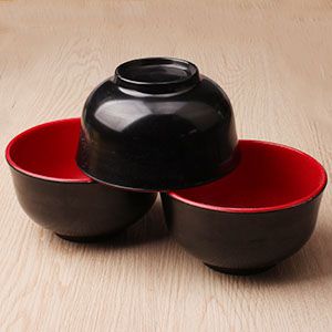 5045 Two-Tone Faux Porcelain Bowl