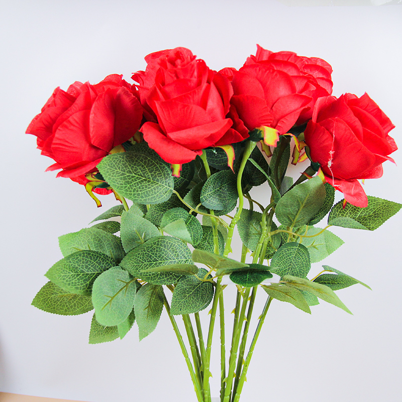 Artificial Pine Needle Rose