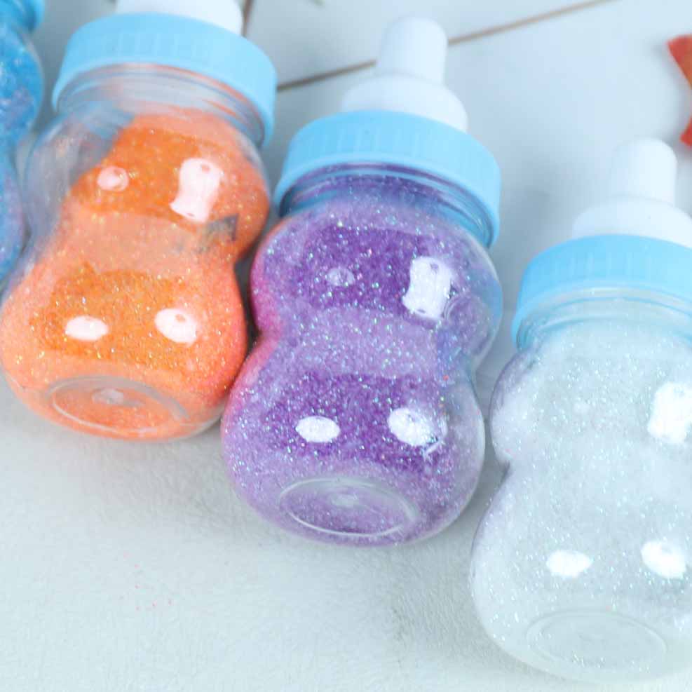 Packaged Milk Bottle Fine Glitter