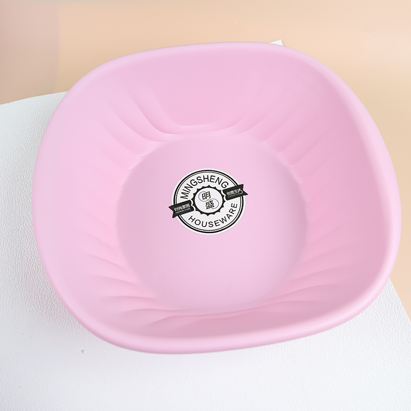 803 Square Colored Stripe Basin - Image 2