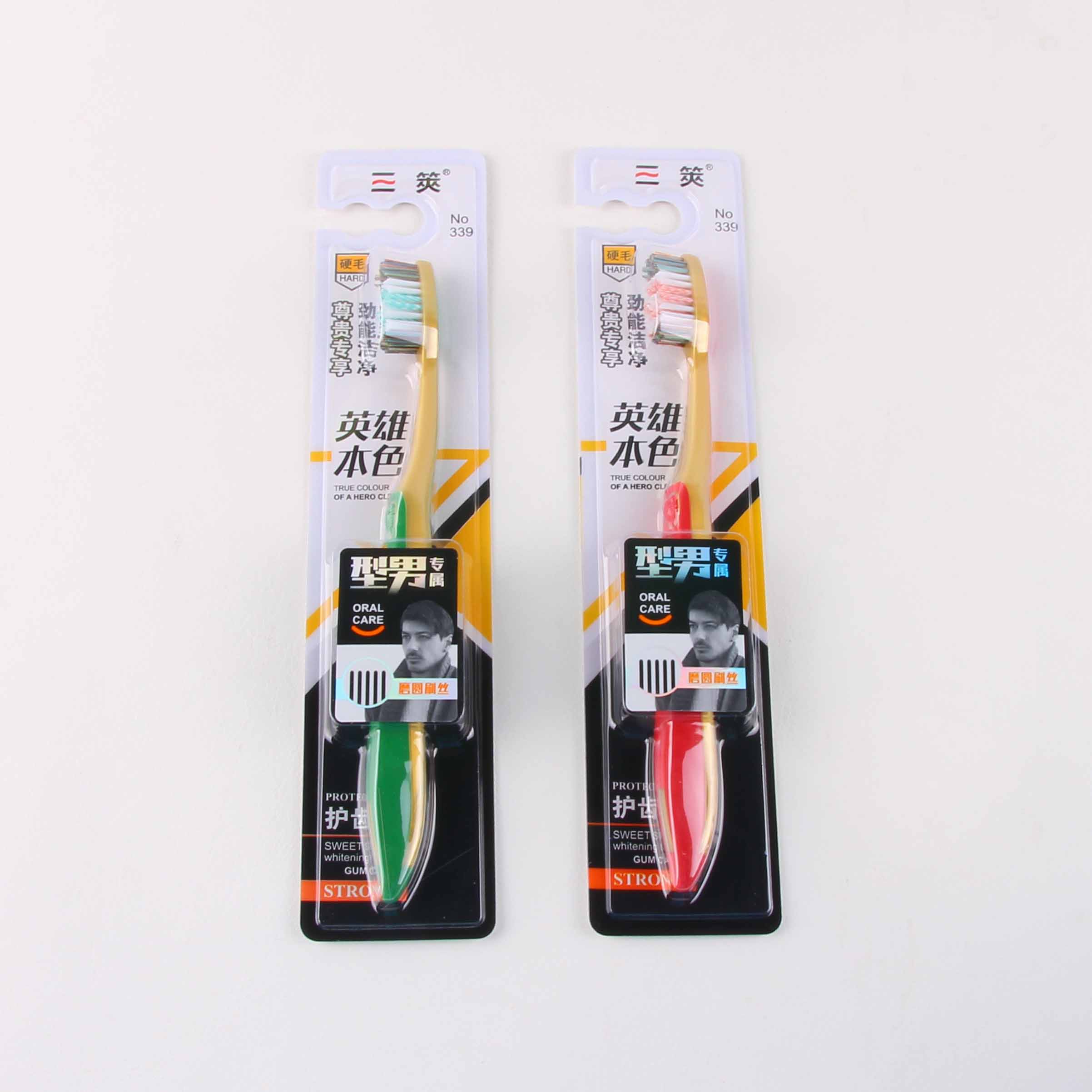 Hero Color Men'S Single Toothbrush (339)