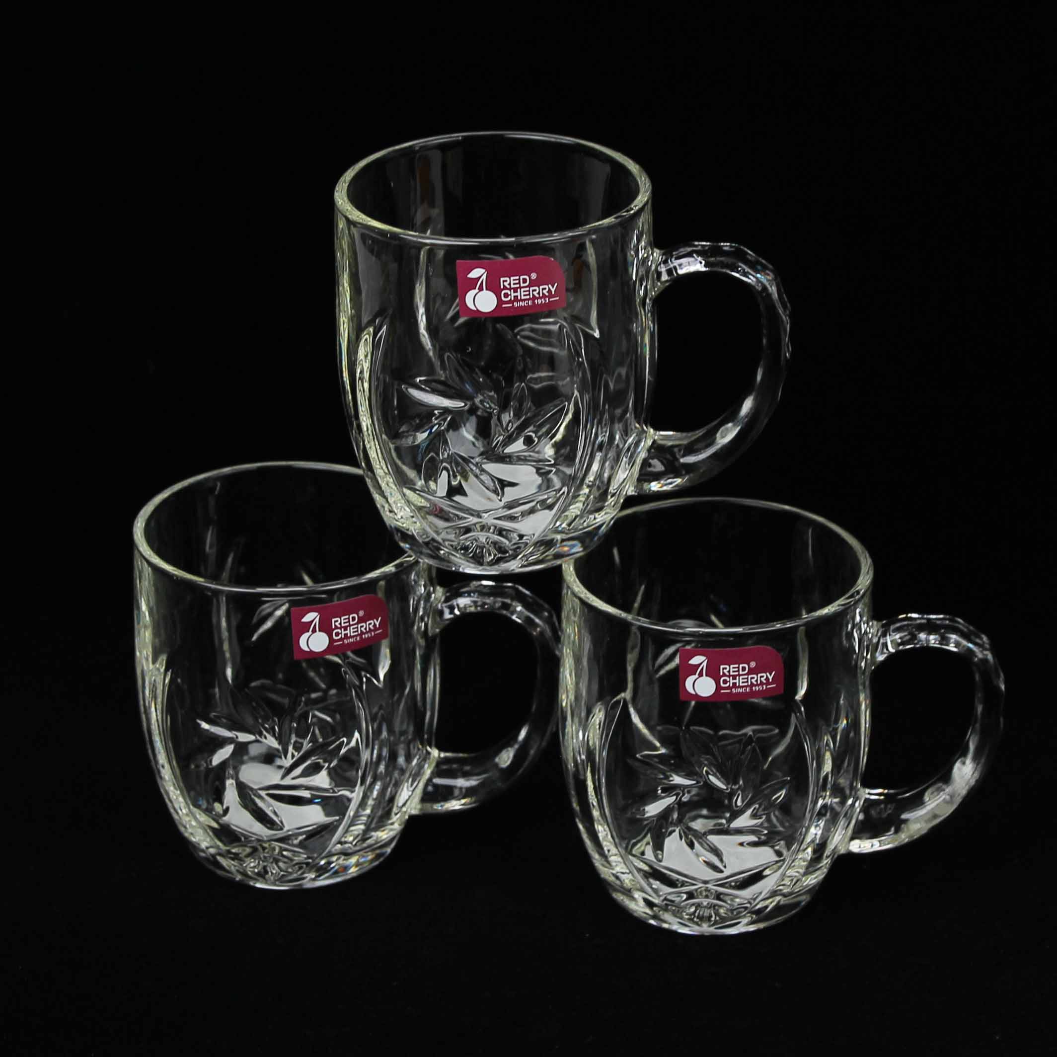 Red Cherry Zb22 Glass Mug