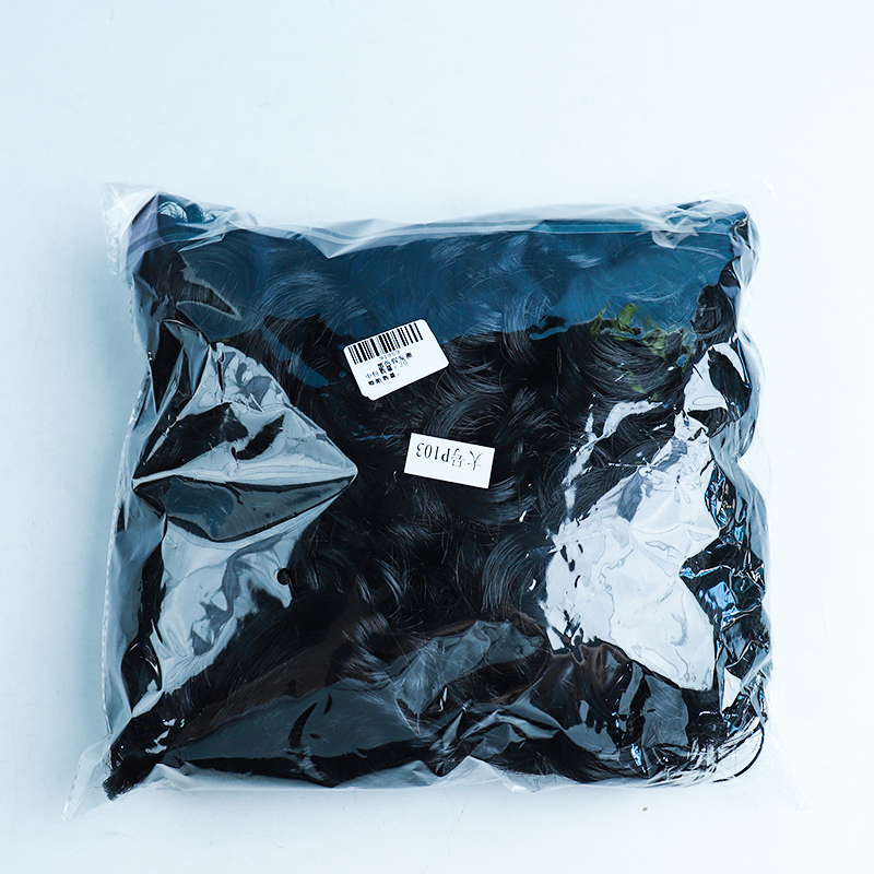 Black wig hair loop - Ảnh 3