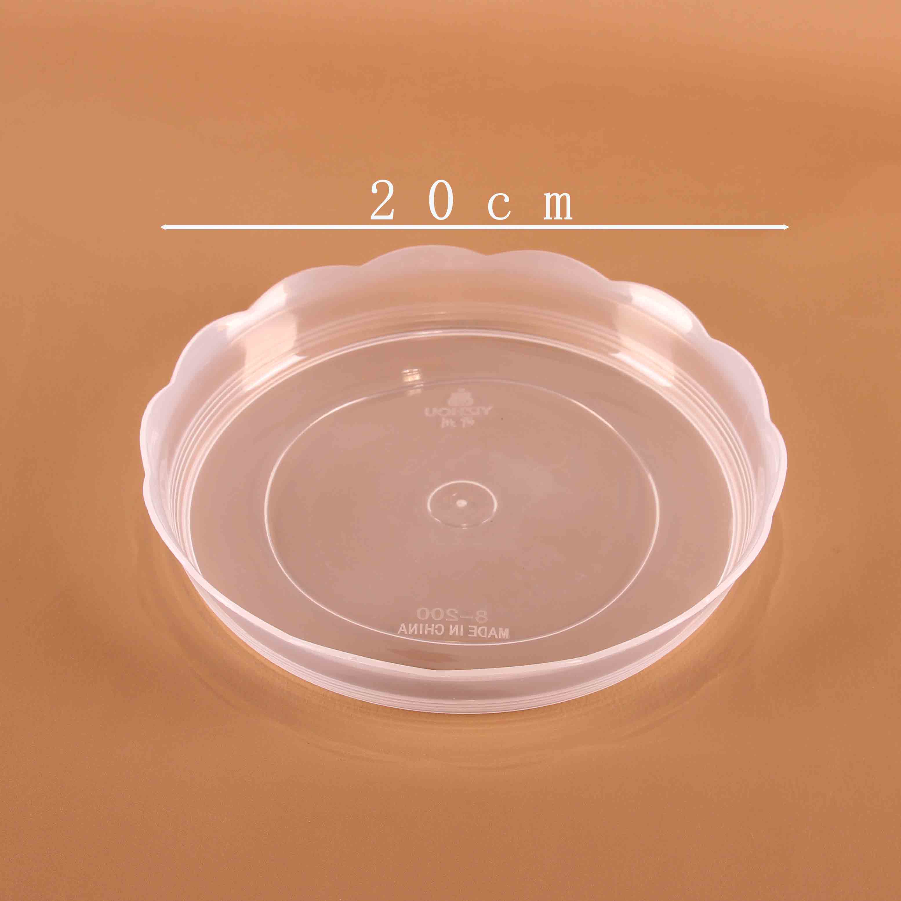 8-200 transparent flowerpot base (gunnies)