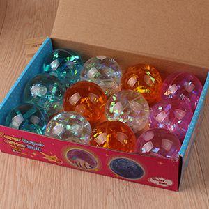 6.0 Colorful Ribbon Bouncy Ball