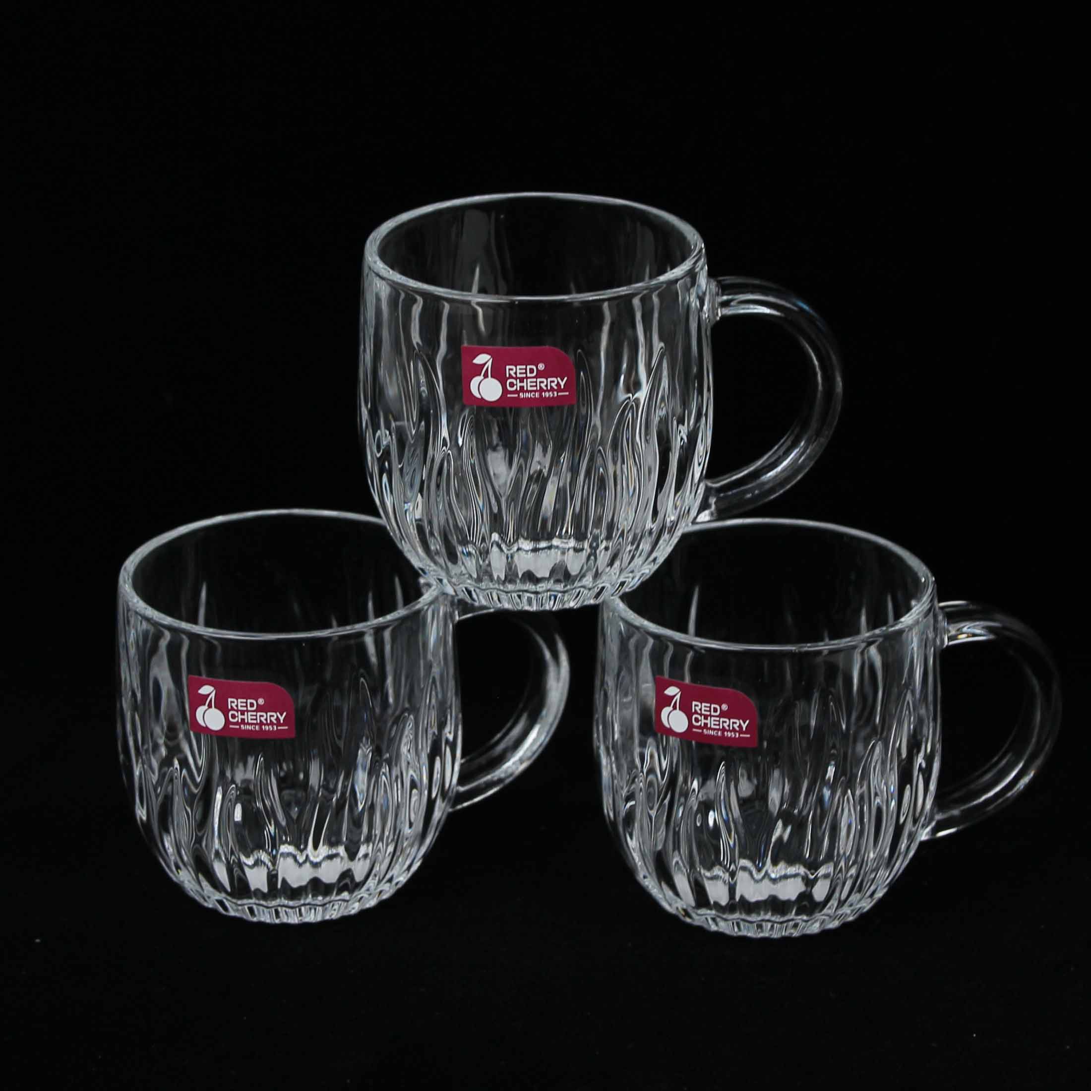 Red Cherry Zb21B Glass Mug