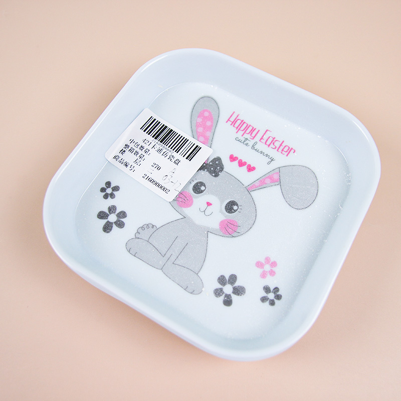 421 Cartoon Porcelain Plate - Image 3