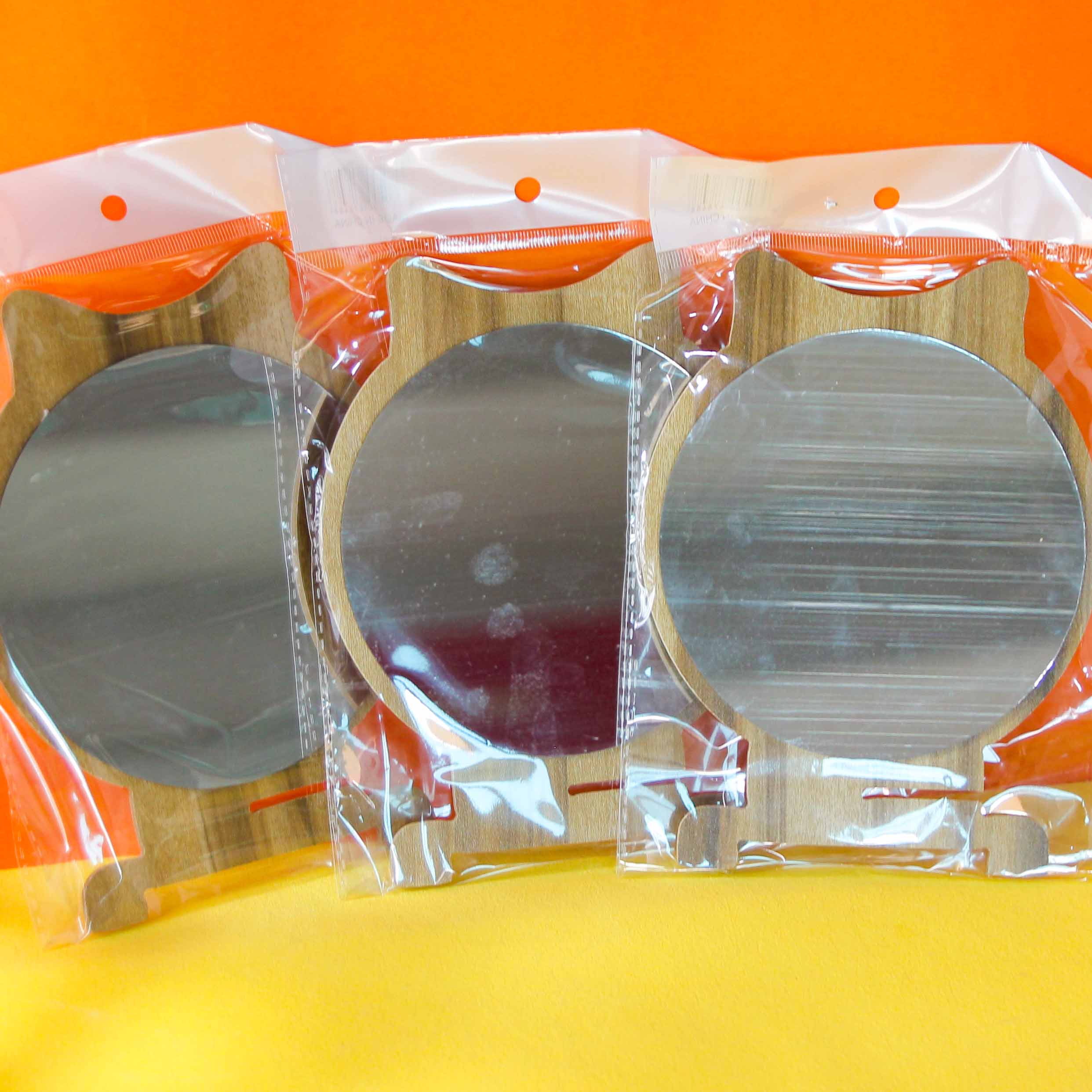 Fortune Cat Wooden Puzzle Mirror - Image 3