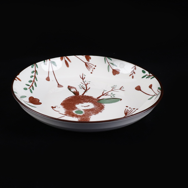 Printed 6.25-Inch Fruit Plate (Random Pattern Qualified Product) - 이미지 3
