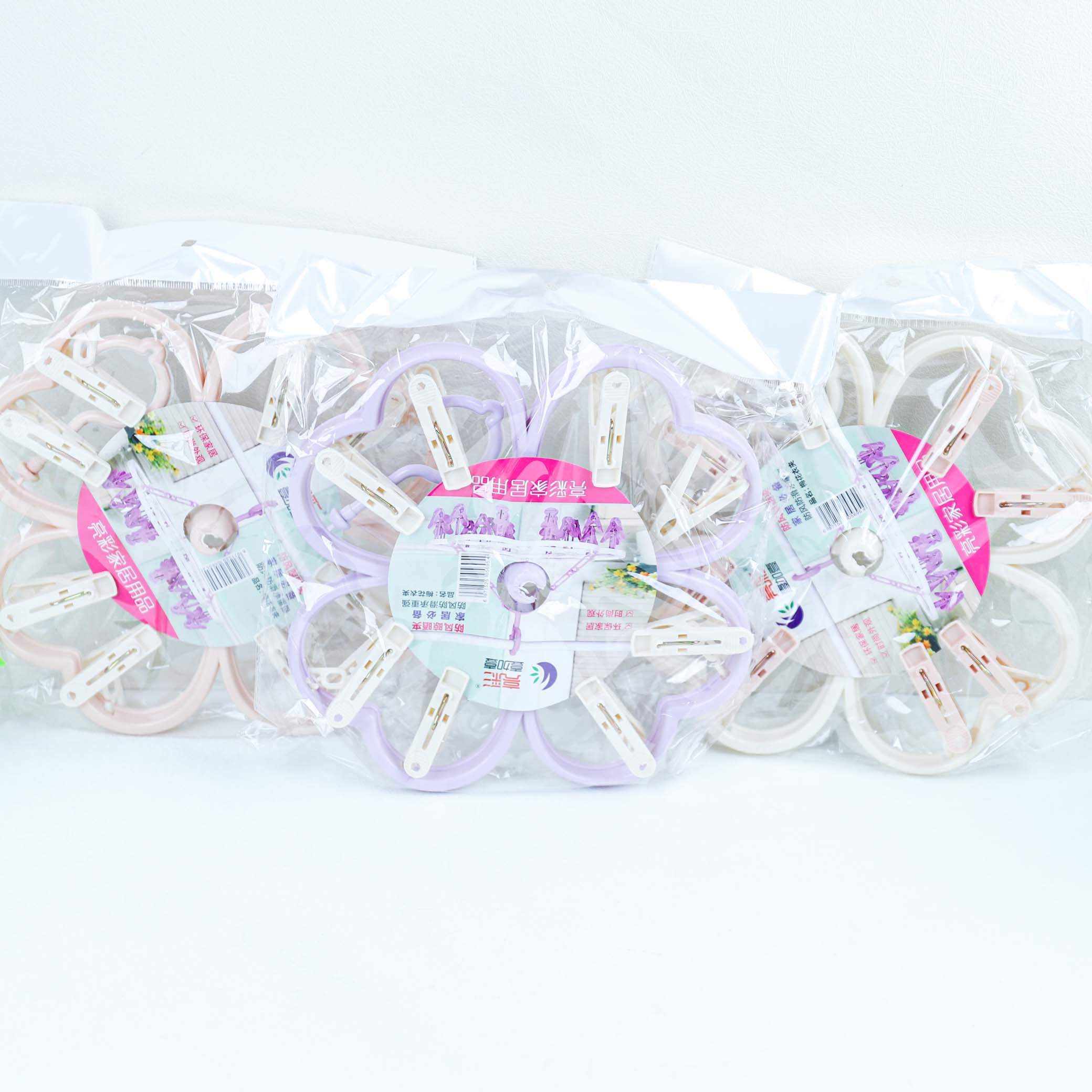 Bright Color Plum Blossom Clothes Pins