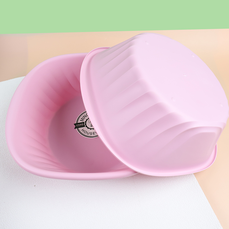 803 Square Colored Stripe Basin - Image 5