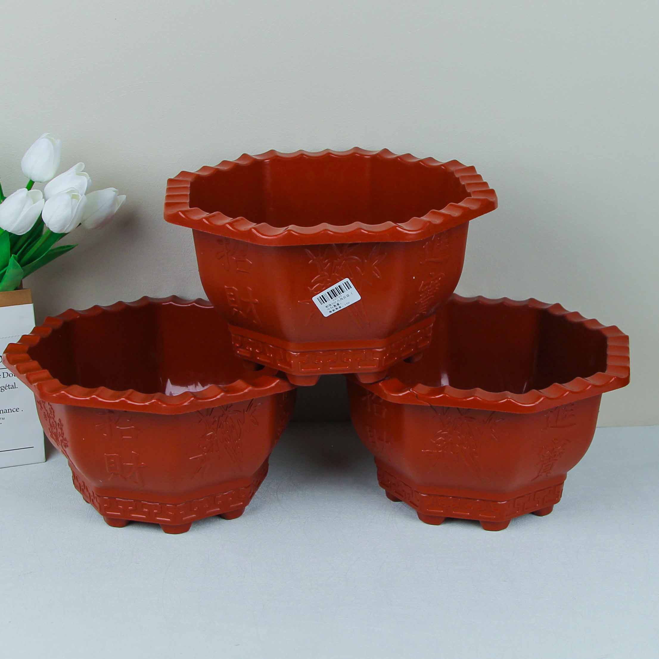 Pearl 307 anise flower pot (29*17*15) - Image 3