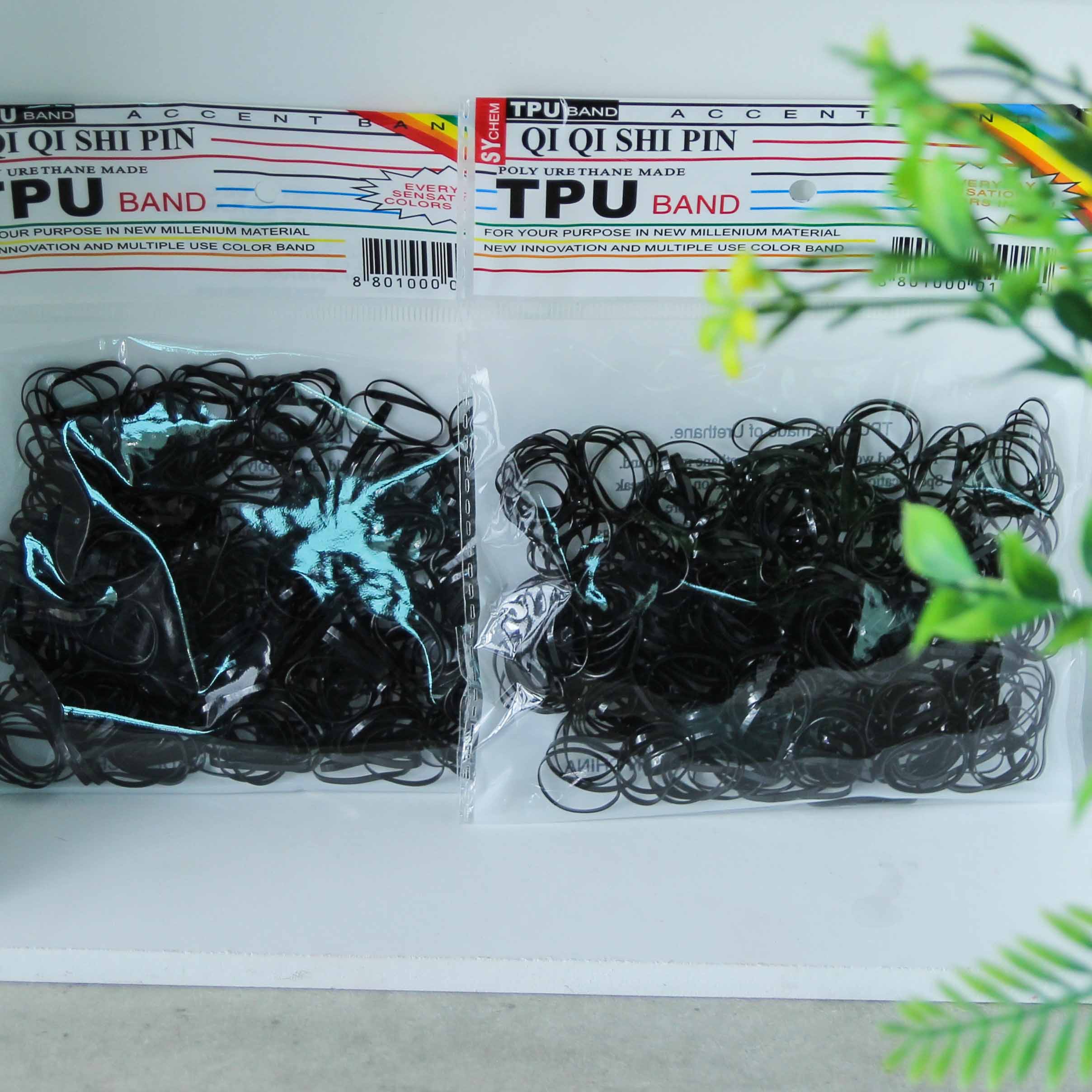 Packaged Hair Ties (Black)