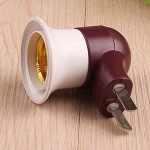 Pipe-Shaped Lamp Holder