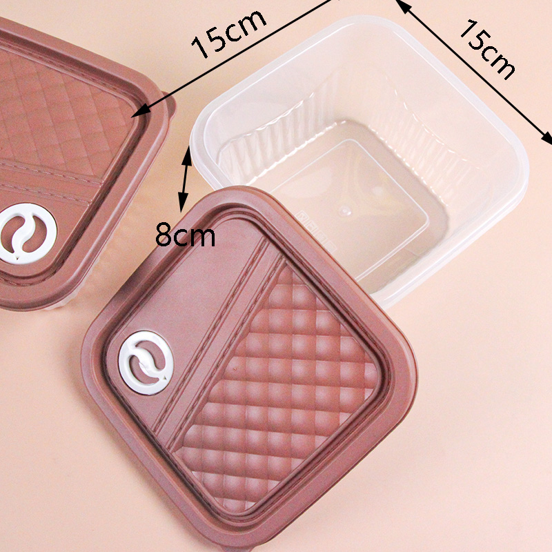 517-3 Square Food Storage Containers