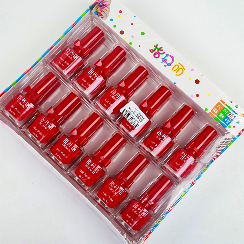 Refers to Danli Big Red Nail Polish - Image 4