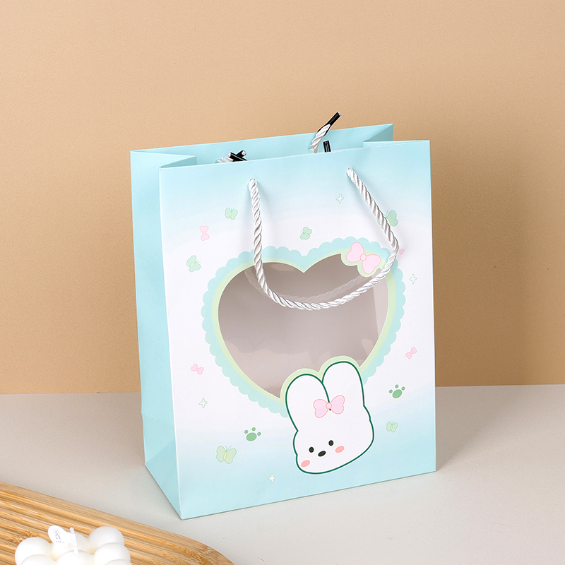 Vertical medium openwork gift bag (random) - Gambar 3