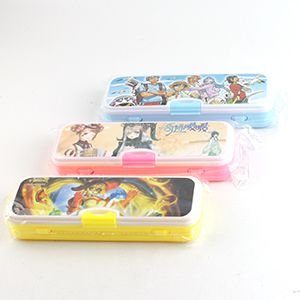 570 Plastic Double-Layer Stationery Box - Image 2