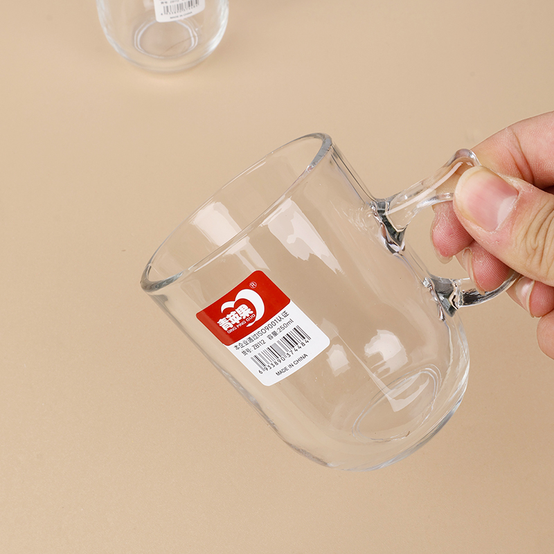 Green Apple ZB112 glass cup (pattern random) - Image 2