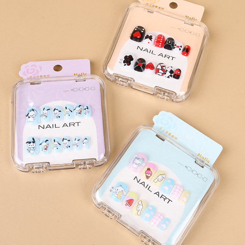 ZJ1003 calf youchuang cartoon children's false nails