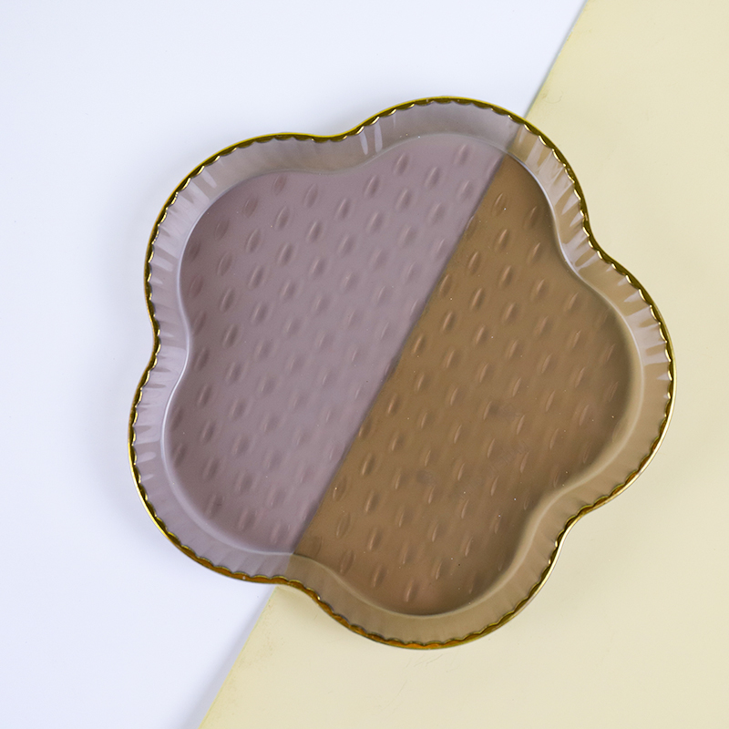 2627 Gold Plum Blossom Plate - Image 2