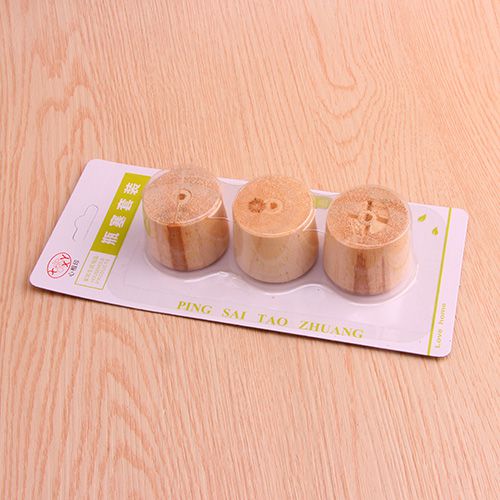 3 Wooden Bottle Stoppers