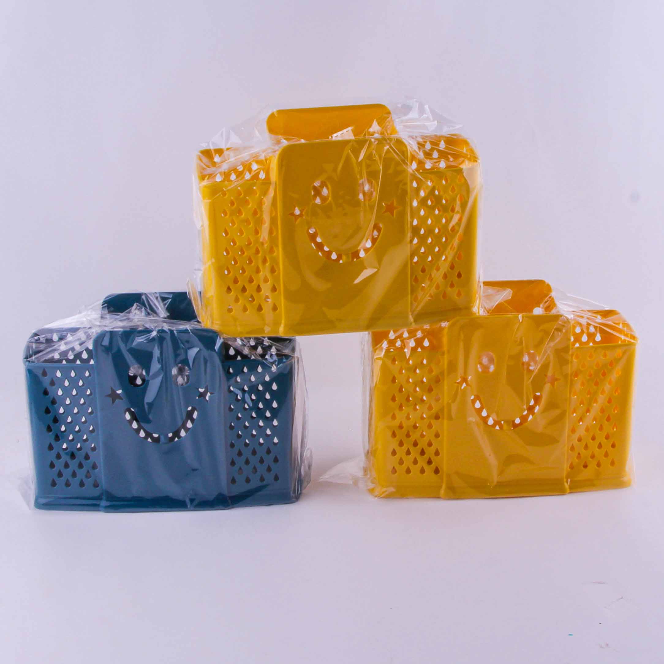 Winged Dragon 991 Smiley Three-Grid Chopsticks Holder (19.2813.5)