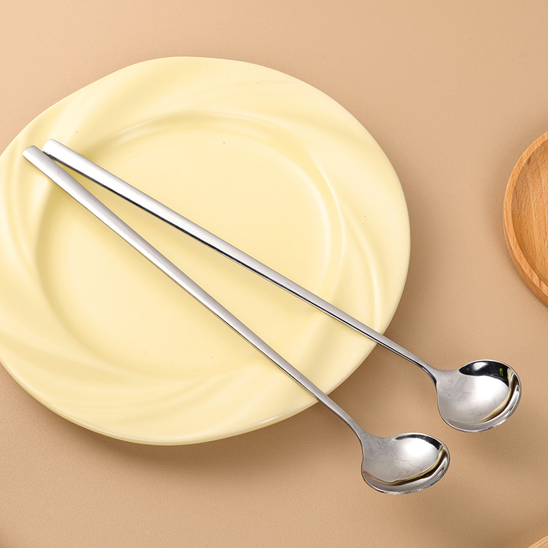 Medium Korean-style round spoon - Ảnh 2