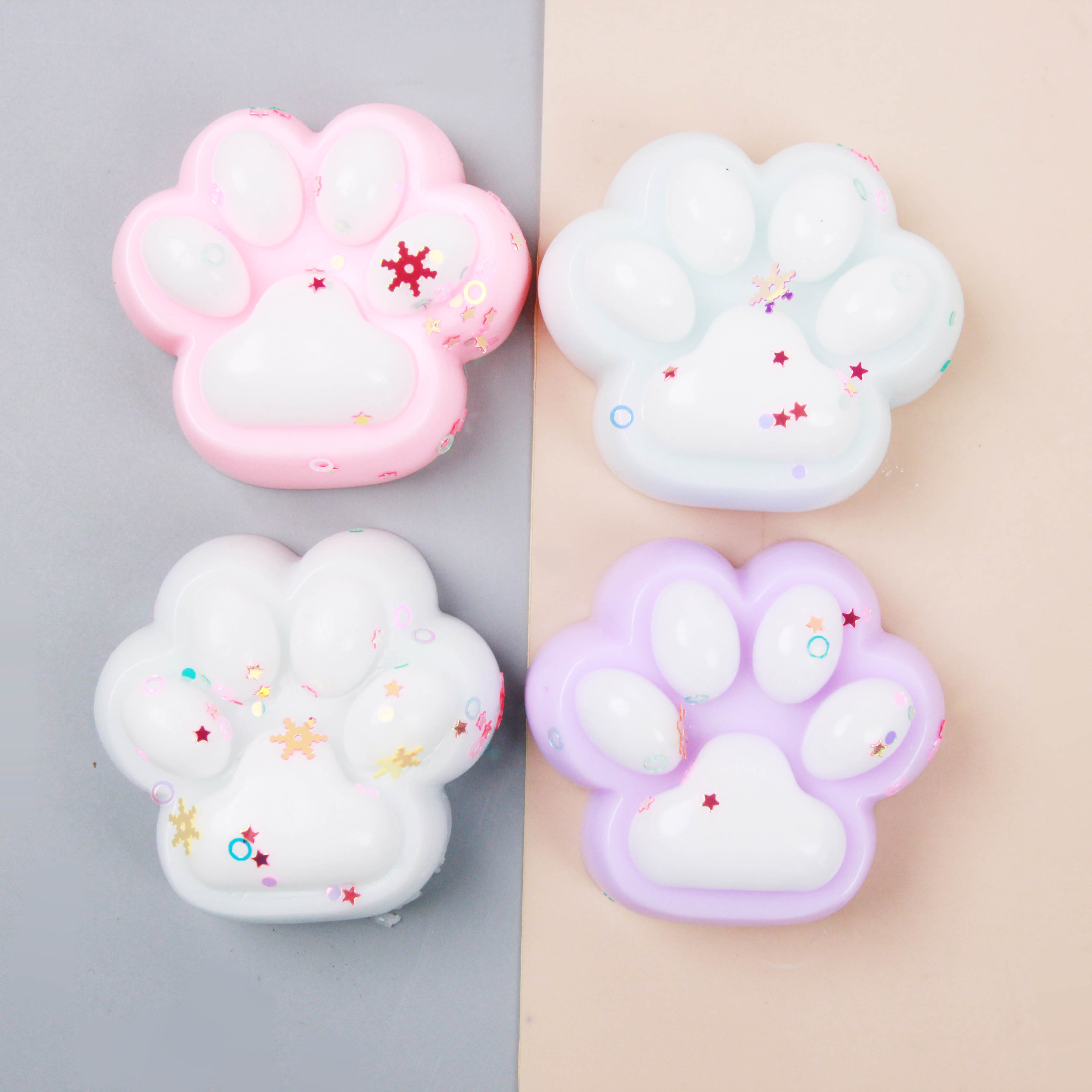 Heshun elevator solid color big cat claw pinch music - Image 2