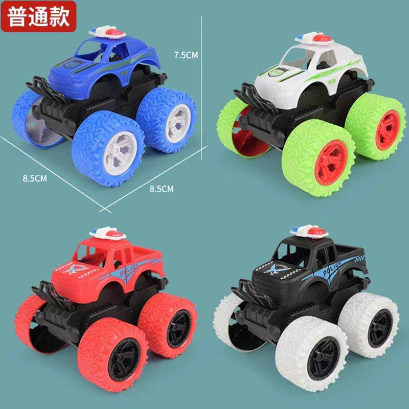 Police Car Two-Wheel Stunt Car