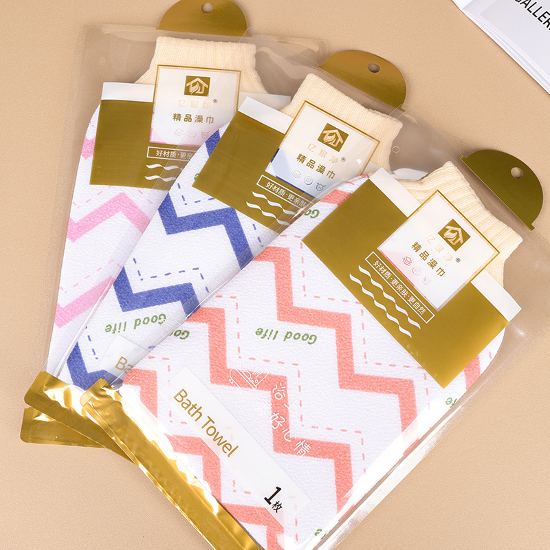 182 large water pattern bath towel - Image 3